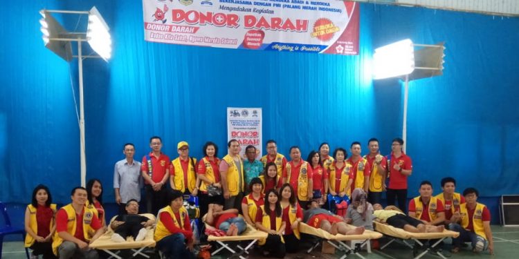 Lions Club Aksi Donor Darah di Siantar Lions Club Aksi Donor Darah di Siantar
