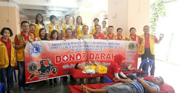 Lions Club Pematangsiantar Gelar Baksos Donor Darah Lions Club Pematangsiantar Gelar Baksos Donor Darah