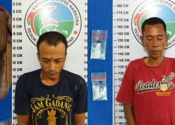 Dua Anak Jalan Bola Kaki Diringkus dari Dua Lokasi Terkait Kasus Sabu