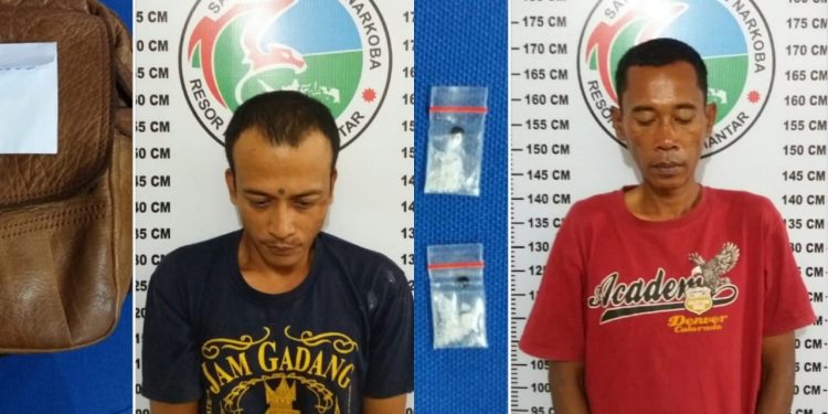 Dua Anak Jalan Bola Kaki Diringkus dari Dua Lokasi Terkait Kasus Sabu