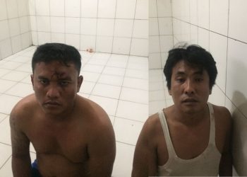 Diteriaki Warga Dua Begal Ditangkap Tim Pegasus Polrestabes Medan yang Sedang Patroli