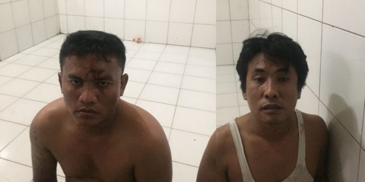 Diteriaki Warga Dua Begal Ditangkap Tim Pegasus Polrestabes Medan yang Sedang Patroli