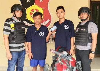 Dua Jambret HP Ronaldo Pasaribu dan Andreas Siagian Diringkus Tim Pegasus