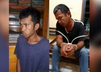 Dua Pria asal Siantar dan Tarutung Diciduk di Simalungun