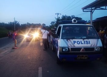 Kecelakaan di Tanjung Pinggir, Dua Pengendara Asal Simalungun "Cium Aspal"