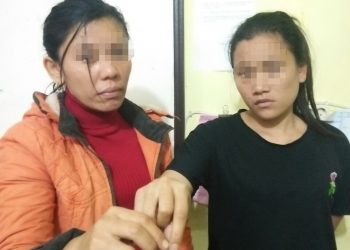Sudah Beli Barang, Dua Wanita Cantik ini Dicyduk Menjelang Pesta di Siborongborong