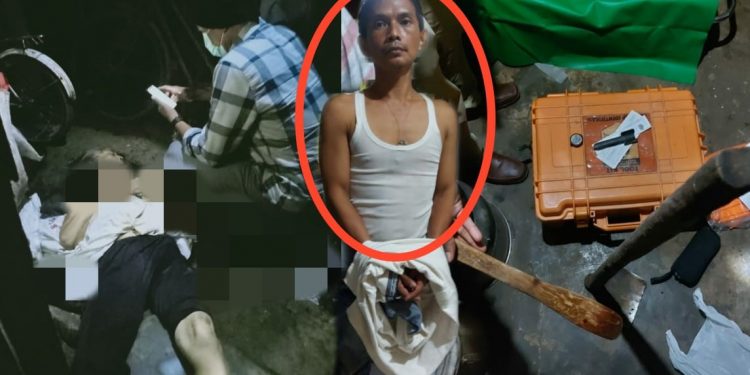 Tak Terima Dimarahi, Anak Cangkul Kepala Ibu Kandung