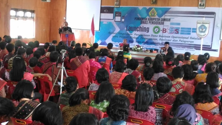 Pemkab Samosir Launching Aplikasi e-BOS Pemkab Samosir Launching Aplikasi e-BOS
