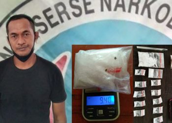 Irpan Putra Diciduk, Belasan Paket Sabu Siap Edar Disita