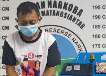 Bawa Sabu, Pria asal Simalungun ini Diciduk Polres Pematangsiantar