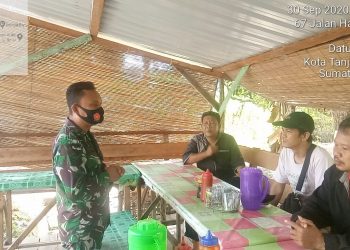 Sosialisasikan Protokol Kesehatan Oleh Personel Jajaran Kodim 0208/Asahan Kepada Warga Binaan