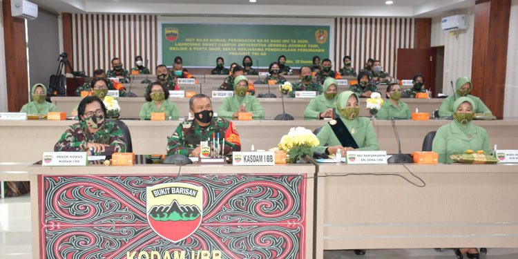 Kasdam I/BB Hadiri Syukuran HUT ke-59 Kowad dan Peringatan Hari Ibu Secara Virtual Kasdam I/BB Hadiri Syukuran HUT ke-59 Kowad dan Peringatan Hari Ibu Secara Virtual