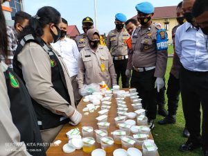 50 Personel Polres Labuhanbatu Mendadak Di-tes Urine