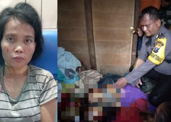Ditinggal Bapaknya Pergi ke TPS, Tiga Balita Tewas Digorok Ibu Kandungnya