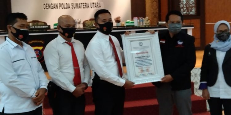 Polres Simalungun Terima Penghargaan dari Komnas Perlindungan Anak