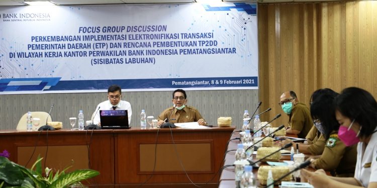 FGD dengan KPw BI Pematangsiantar, Pemko Segera Terapkan Digitalisasi di Semua Sistem