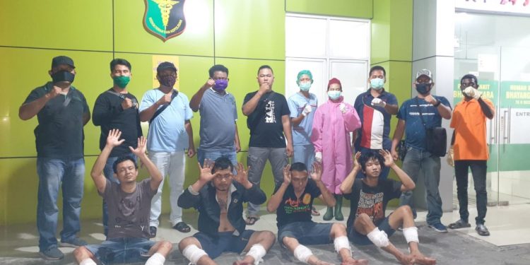 Erick Sinaga dan Komplotan Pelaku Curanmor Ditembak Timsus