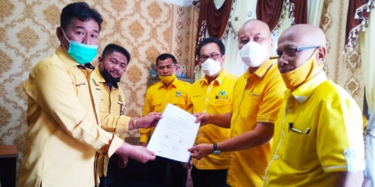Partai Golkar Hunjuk Mangatas Silalahi Calon Wakil Walikota Siantar
