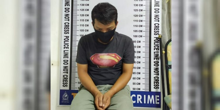 Kantongi Sabu, Dahlan Diangkut dari Siantar Martoba