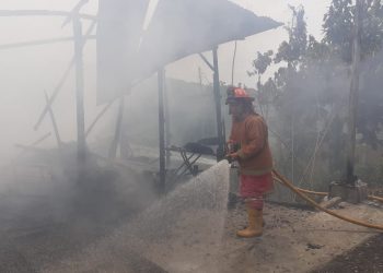 Rama boru Sidabutar Batal Ke Gereja, Rumahnya Dibakar Anaknya Boris Manurung