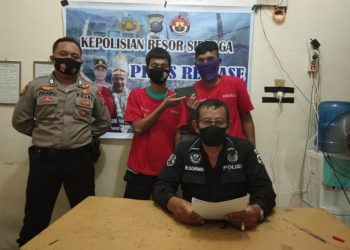 Jambret HP Anak dari Rumah, Dua Pria Ini Masuk Sel Polres Sibolga