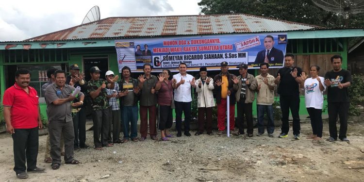 Delapan Ketua Dusun di Desa Sipangan Bolon Kompak Dukung Romeyan Siahaan