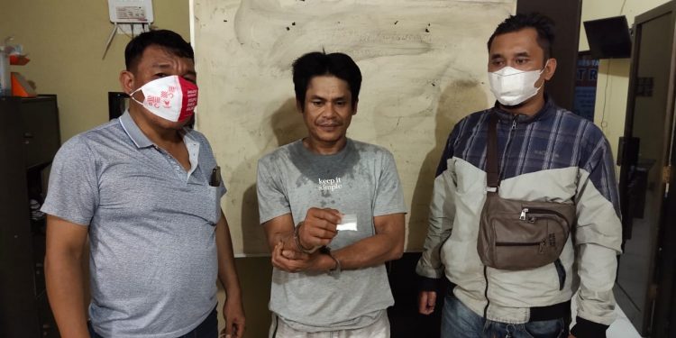Keburu Diciduk, Nelayan Teluk Nibung ini Gagal Tansaksi Sabu