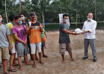 TPS Main Bola Voli Bersama Pemuda Nagori Wonorejo
