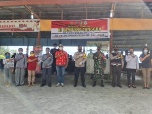 Kapolres Simalungun Akbp Agus Waluyo Kunjungi Kampung Tangguh di Nagori Sibaganding