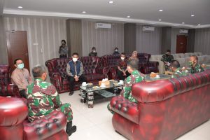 Tingkatkan Sinergitas, Pangdam I/BB Terima Audiensi PT Garuda Indonesia