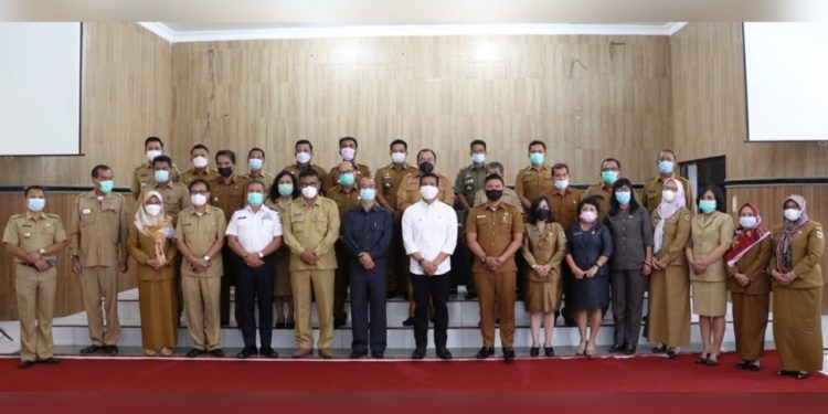 Pimpinan OPD Pemko Siantar Tandatangani Perjanjian Kinerja Tahun 2021