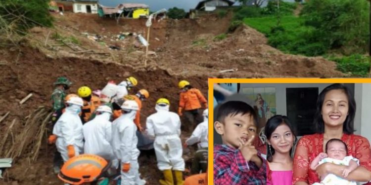 Sepuluh Hari Tertimbun Longsor, Jenazah Mersi Siagian dan Tiga Anaknya Akhirnya Ditemukan