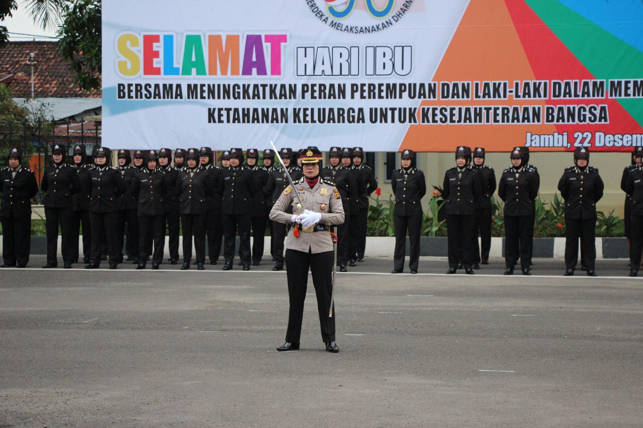 Mengenal Sosok Polwan Cantik, Komandan Upacara Hari Ibu di Polda Jambi Mengenal Sosok Polwan Cantik, Komandan Upacara Hari Ibu di Polda Jambi