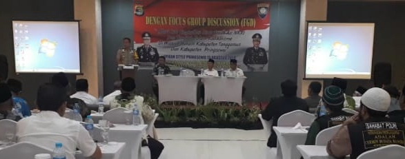 Tangkal Faham Radikal, Polres Tanggamus Gelar FGD di Pringsewu Tangkal Faham Radikal, Polres Tanggamus Gelar FGD di Pringsewu