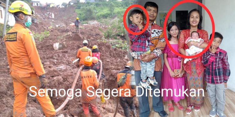 Total 16 Orang Meninggal Dunia pada Bencana Longsor di Sumedang, Mersi Siagian dan 3 Anaknya Belum Ditemukan