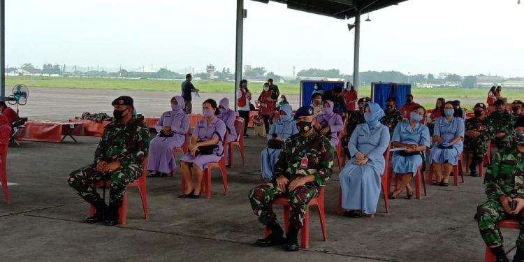 Peduli Sesama, TNI AU di Medan Gelar Donor Darah