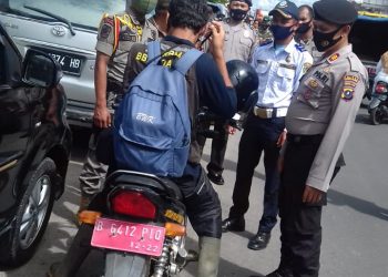 150 Pelanggar Didapati dalam Operasi Yustisi Perbup Kabupaten Tapsel Oleh Tim Gabungan