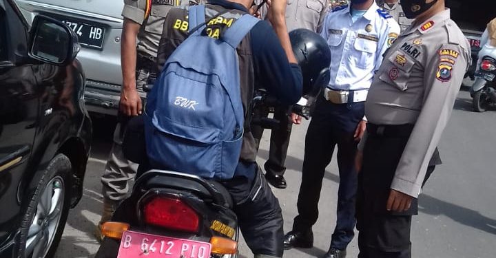 150 Pelanggar Didapati dalam Operasi Yustisi Perbup Kabupaten Tapsel Oleh Tim Gabungan