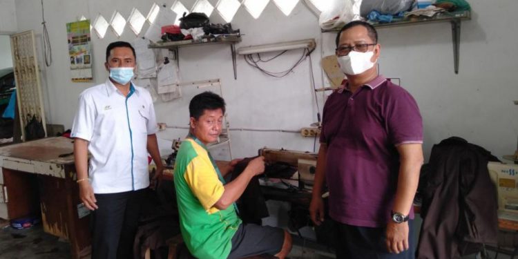 Samino, UMKM Mitra Binaan PTPN 4 Sukses Usahai Konveksi di Medan