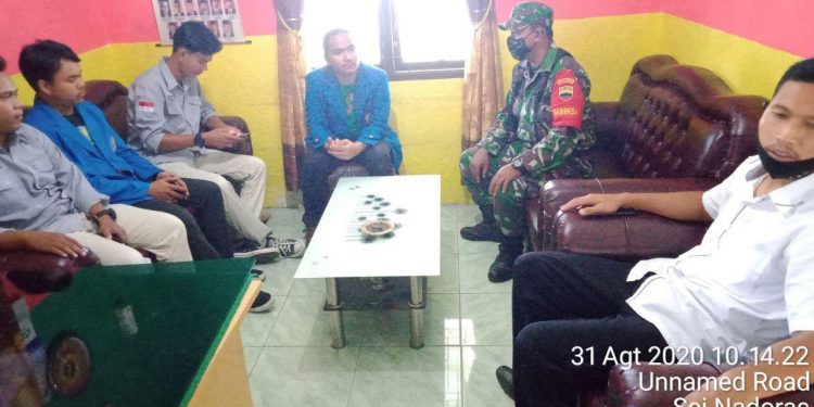 Minta Aparat Desa Terapkan Protokoler Kesehatan Di Kalangan Masyarakat Bersama Personel Jajaran Kodim 0208/Asahan