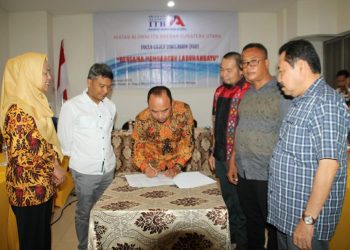 Ikatan Alumni ITB Sumut Laksanakan FGD Dengan Pemkab Labuhanbatu