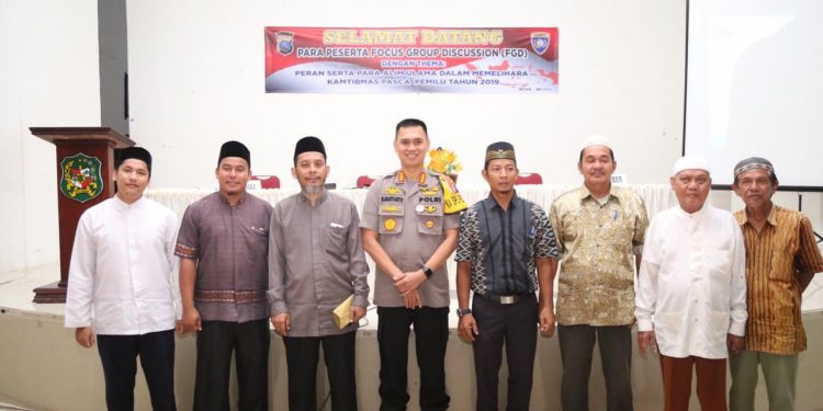Kapolrestabes Medan Adakan Focus Group Discussion dengan Alim Ulama
