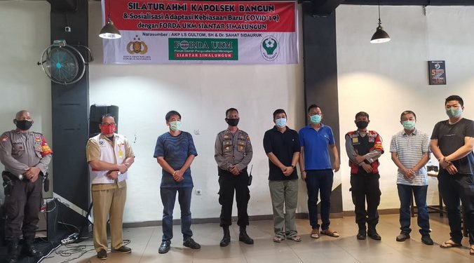 Jika Ada Gangguan di Tempat Usaha, Kapolsek Bangun Imbau Forda UKM Melapor
