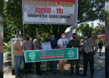 Kapolres Simalungun Apresiasi Forda UKM Siantar Simalungun yang Sumbangkan 1200 Masker