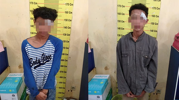 Bentrok Geng Motor di Medan Johor, Dua Remaja Diamankan Bentrok Geng Motor di Medan Johor, Dua Remaja Diamankan
