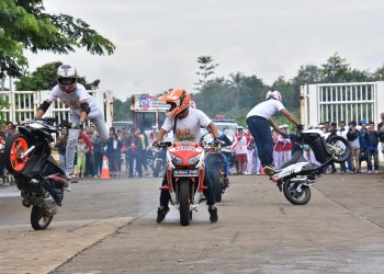 Kampanye Cegah Kecelakaan Lalu Lintas, MRSF di Bogor Dimeriahkan  Band Naif dan Freestyle Sepedamotor
