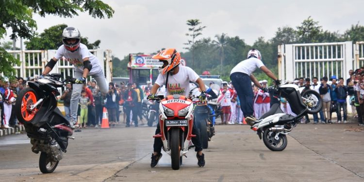 Kampanye Cegah Kecelakaan Lalu Lintas, MRSF di Bogor Dimeriahkan  Band Naif dan Freestyle Sepedamotor