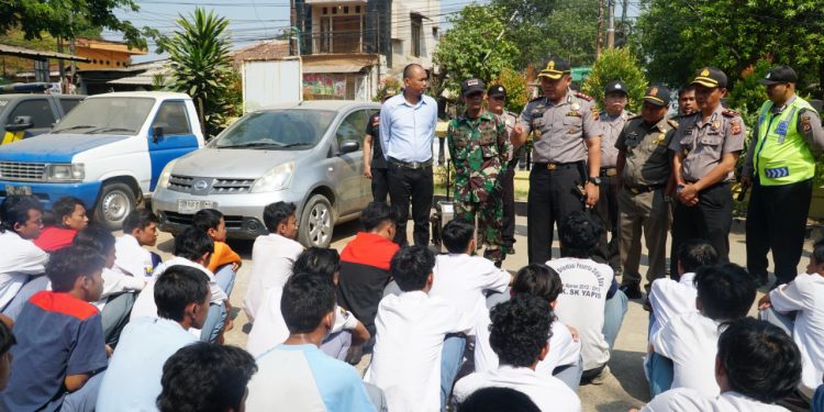 Polisi Gagalkan Aksi Tawuran, Puluhan Siswa Diangkut