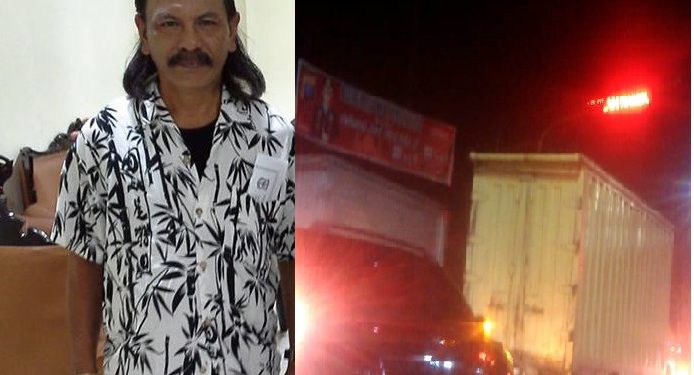Running Teks Milik Pemko Sudah Rusak, Victor : Seharusnya APH Bertindak