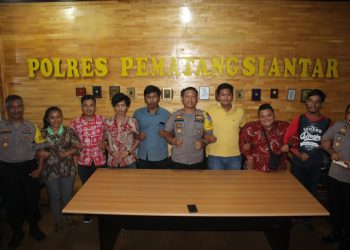 Aliansi Mahasiswa Siantar Simalungun Apresiasi Kapolres Siantar Dalam Penanganan Unjuk Rasa